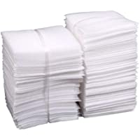 YeahiBaby 100 bolsas de espuma acolchadas para proteger platos- copas- botellas de vino- 25 x 30 cm